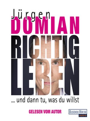 cover image of Richtig leben